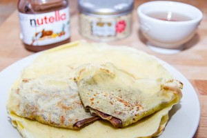 crepes au nutella