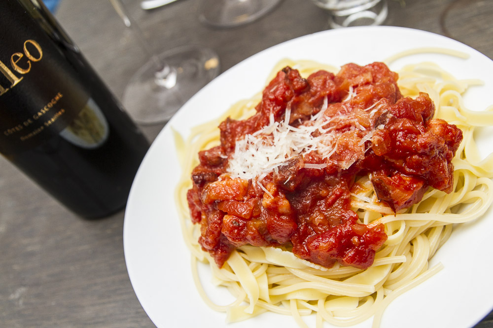 tagliatelles amatriciana3