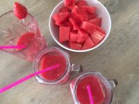 Jus pastèque et fraise